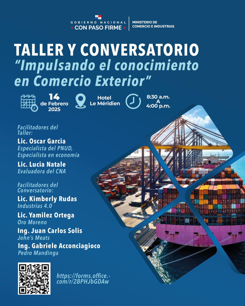 Taller y Conversatorio - Impulsando el conocimiento en Comercio Exterior