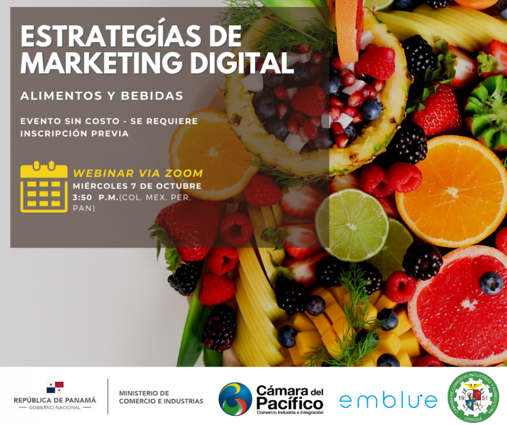 Estrategias  de Marketing digital - Alimentos y bebidas
